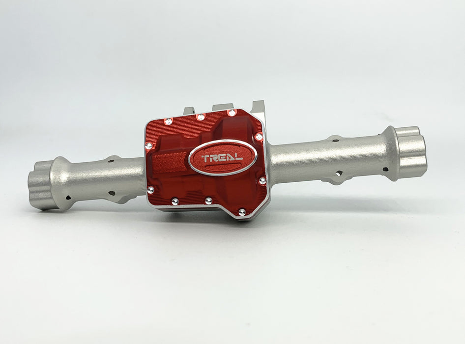 Treal Hobby (X002RKYFDP) Silver Aluminum Rear Axle Housing TRX-4 (V2)