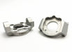 Treal Hobby (X002RMPRAD) Silver Aluminum Front 5 Degree C Hub Spindles for LMT  