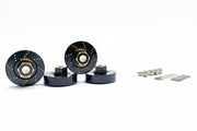 Treal Hobby (X002RZTQ0R) Black Brass +5mm Extended Wheel Hubs for SCX24