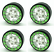 Treal Hobby (X002T7GHJL) Green & Black B Type 1.0" (22.4g) Wheels for SCX24Treal Hobby (X002T7GHJL) Green & Black B Type 1.0" (22.4g) Wheels for SCX24