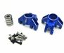 Treal Hobby X002V2MSGP Blue Aluminum Front Steering Knuckles for LMT
