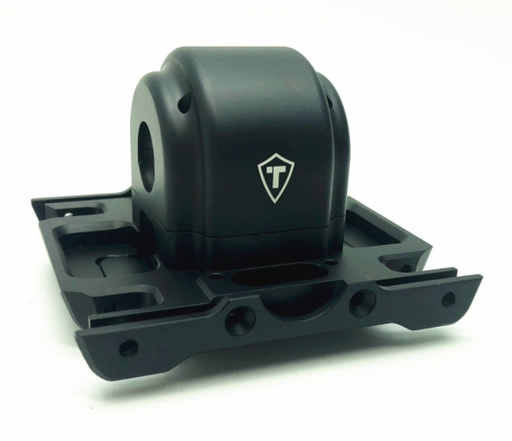 Treal Hobby X002V2X5B7 Black Aluminum Center Differential Housing with Covers for LMT