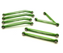 Treal Hobby (X002Y9B2S5) Green Aluminum High Clearance Link Set for SCX24 C10/Jeep
