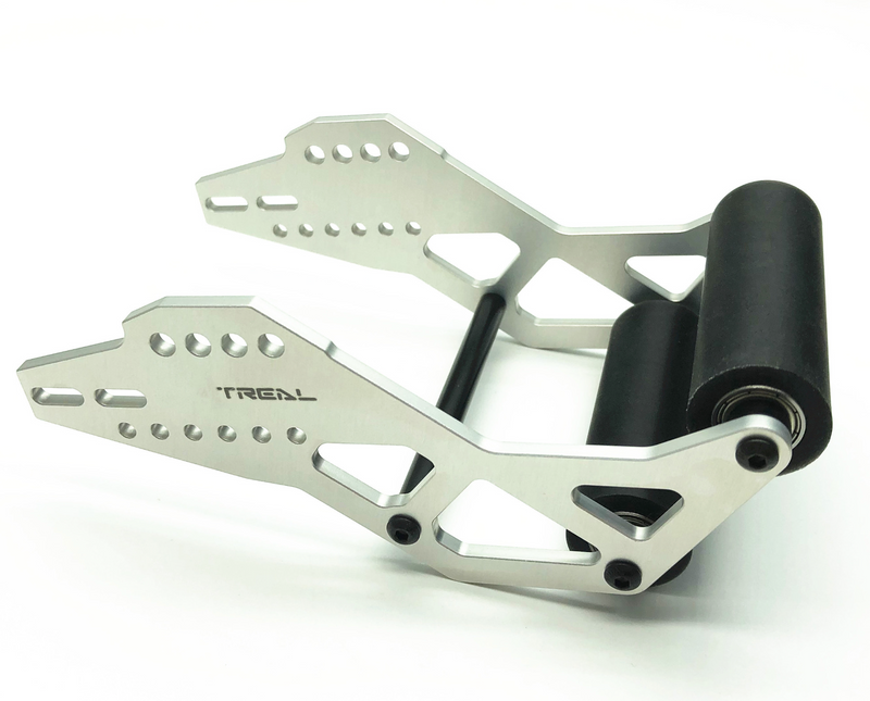 Treal Hobby X002YM51JN Silver Aluminum Adujustable Wheelie Bar for LMT