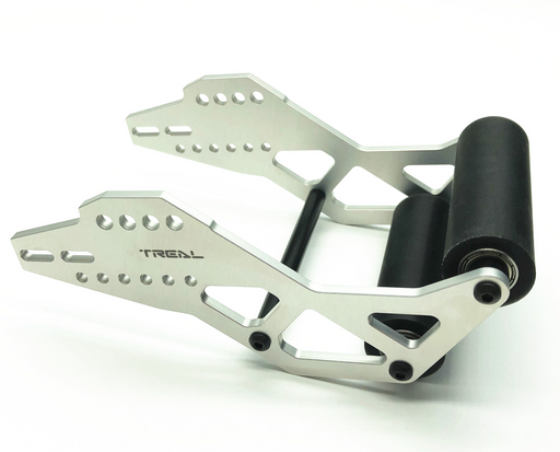 Treal Hobby X002YM51JN Silver Aluminum Adujustable Wheelie Bar for LMT