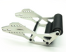 Treal Hobby X002YM51JN Silver Aluminum Adujustable Wheelie Bar for LMT