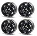 Treal Hobby (X0030D3YZN) 1.9" Black Beadlock Wheels Type G Slots  Set of 4