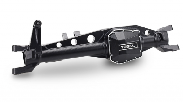 Treal Hobby (X0032AMRD9) Black Aluminum Front Axle Housing for SCX6