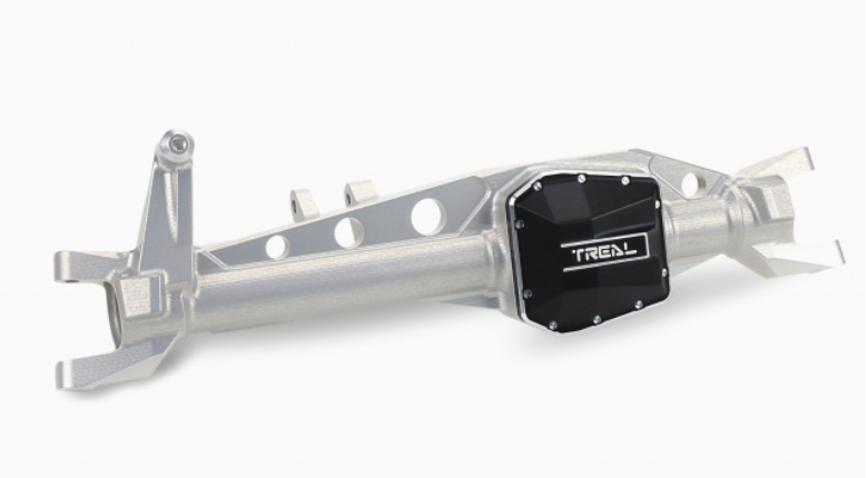 Treal Hobby (X0032AUSB7) Silver Aluminum Front Axle Housing for SCX6