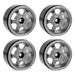 Treal Hobby (X0037KMNKB) 1.9" Gray Concave Six Spoke Beadlock Wheels Set of 4