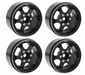 Treal Hobby (X0037KUBK5) 1.9" Black Concave Six Spoke Beadlock Wheels Set of 4