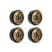 Treal Hobby (X003GZ12J5) 1.0" Bronze Aluminum Beadlock Wheels Type E Set of 4