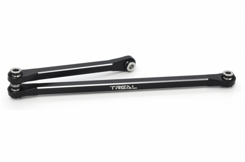 Treal Hobby (X003K2BF23) Black Aluminum Steering Linkage Set for UTB18 Capra