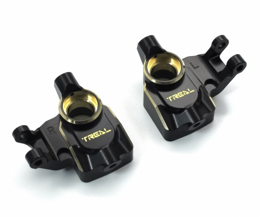 Treal Hobby (X003KJY4XN) Black Brass Front Knuckles Inner Portal Cover Set for UTB18