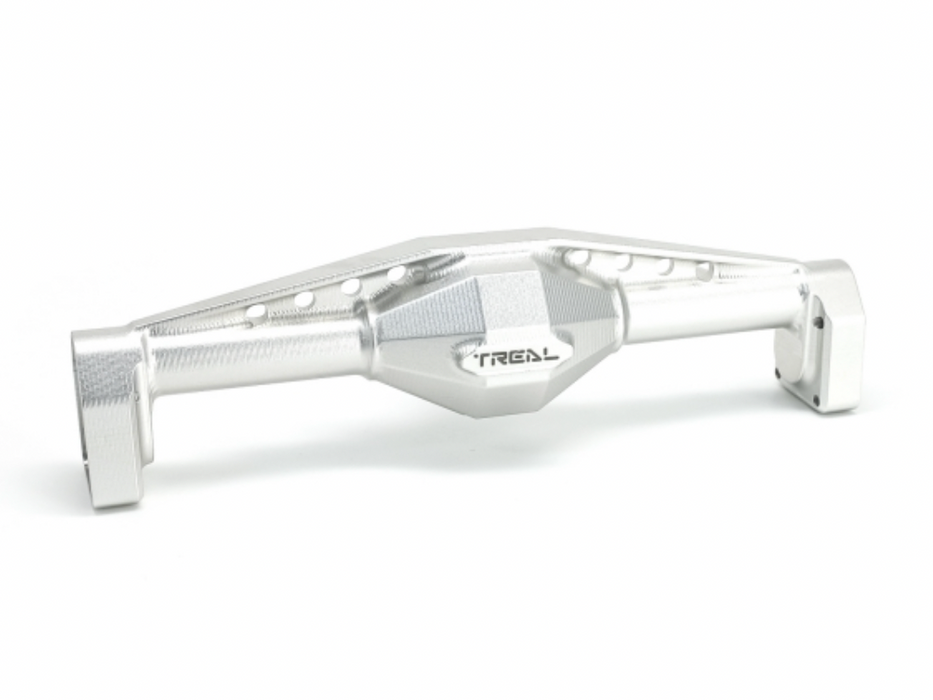 Treal Hobby (X003KTJTHT) Silver/Clear Aluminum Rear Axle Housing for UTB18 Capra