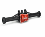 Treal Hobby (X003KV3SDD) Black Aluminum Rear Axle Housing with Red Diff Cover for TRX-4m