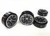 Treal Hobby (X002P8XKPD) Gray 1.0" Beadlock Wheels Brass Rings (22g) SCX24 and 1/24 Crawlers 4 Pack