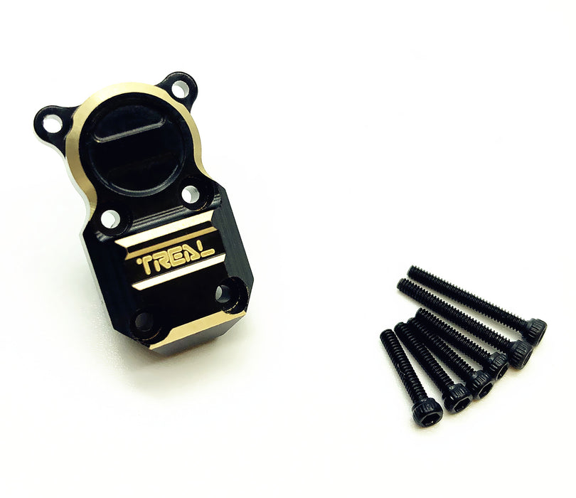 Treal Hobby (X002JTICS3) Black Brass Differential Cover for SCX24