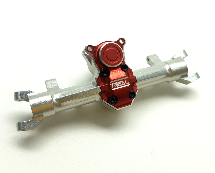 Treal Hobby (X002KLZUL7) Silver Aluminum Front Axle Housing for SXC24