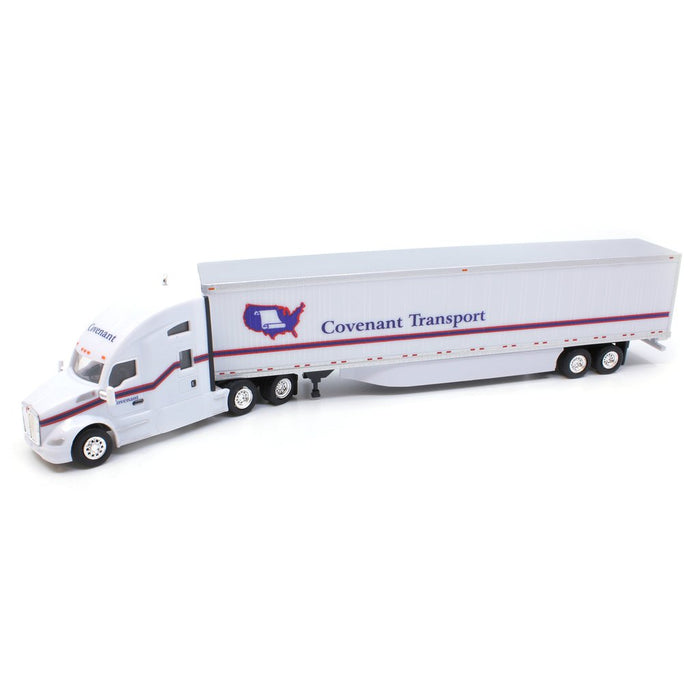 Trucks n Stuff TNS028 HO Scale Kenworth T680 Tractor with Covenant Transport 53' Trailer