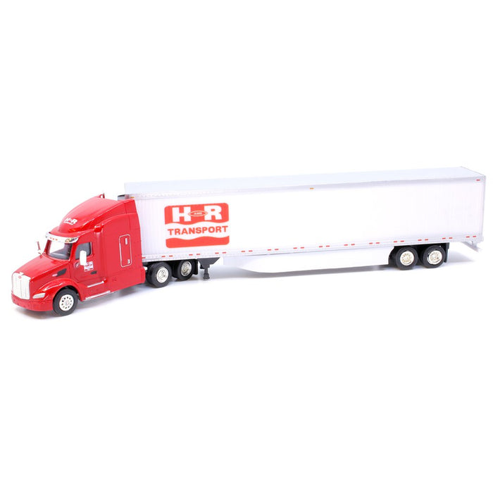 Trucks n Stuff TNS110 HO Scale Peterbuilt 579 Tractor with H & R Transport 53' Reefer Trailer