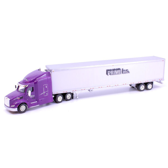 Trucks n Stuff TNS117 HO Scale Peterbuilt 579 Tractor with Prime Inc. 53' Reefer Trailer
