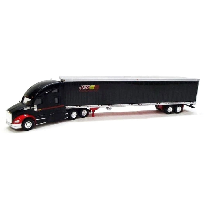 Trucks n Stuff TNS121 HO Scale Kenworth T680 Tractor with JEM Transport 53' Reefer Trailer
