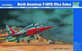 Trumpeter Scale Models 1605 1/72 North American F-107A Ultra Sabrer Model Kit - NOS