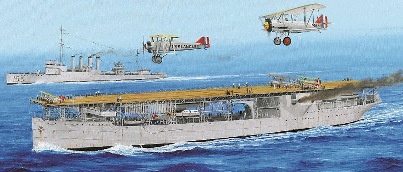 Trumpeter Scale Models 5631 1/350 USS Langley CV1 Aircraft Carrier Plastic Model Kit