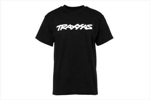 Traxxas 1363 T-Shirt Black White Logo Medium
