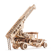 UGears UTG0015 UGM-11 Truck Tanker, Fire Ladder, and Chassis Additions (Truck Not Included)
