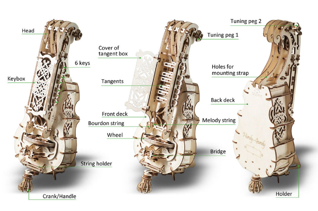 UGears UTG0028 Hurdy-Gurdy