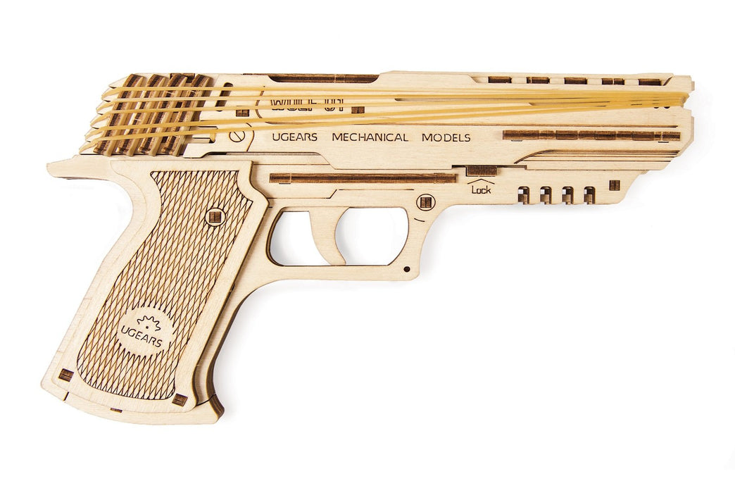 UGears UTG0032 Wolf-01 Rubber Band Gun