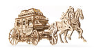 UGears UTG0035 Stagecoach