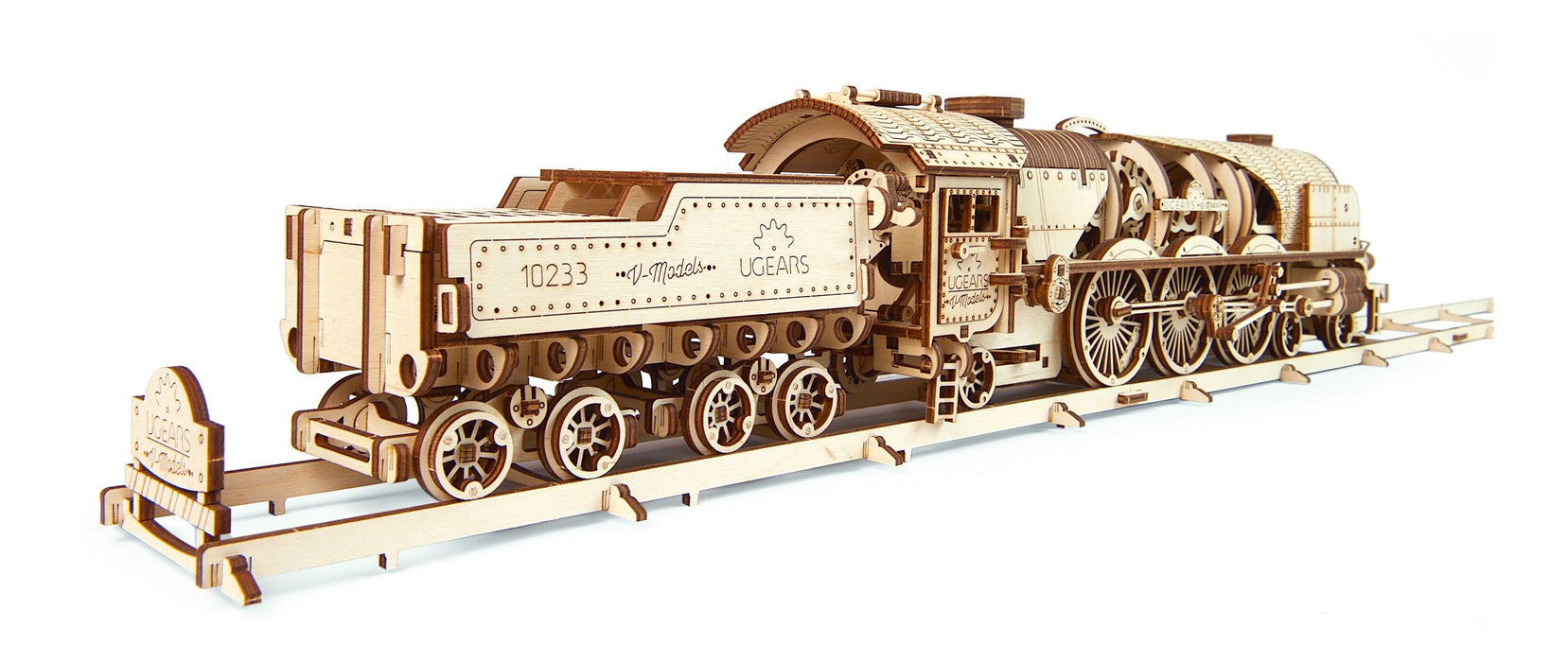 UGears UTG0045 V-Express Steam Train with Tender