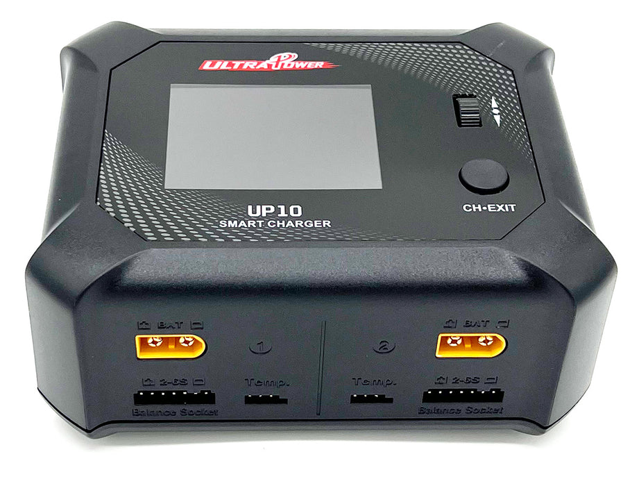 Ultra Power UP10 100W/2x100W Dual Port Multi Chemistry AC/DC RC Charger