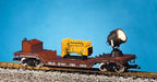 USA Trains R17324 G Gauge Searchlight Car Pennsylvania PRR #18018 - NOS
