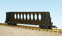 USA Trains R17407 G Gauge Centerbeam Flatcar Boise Cascade #2112