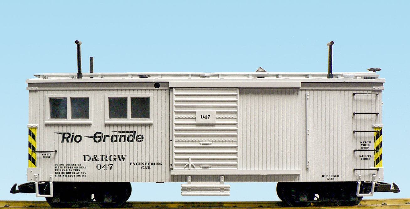 USA Trains R1852 G Gauge Engineering Car D&RGW #1852 - NOS