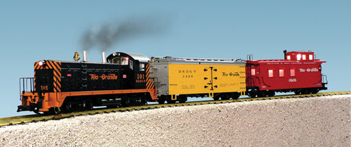 USA Trains R72300 G Gauge Rio Grande D&RGW Train Set - NOS