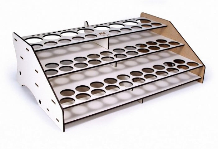 Vallejo 26.007 Front Model Paint Display Stand Holds 60 bottle and Brushes