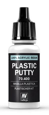 Vallejo 70.400 Acrylic Resin Plastic Putty 17ml Bottle