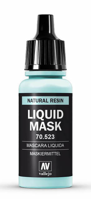 Vallejo 70.523 Liquid Mask 17ml Bottle — White Rose Hobbies
