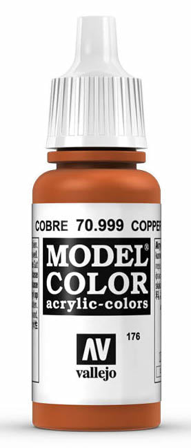 Vallejo 70.999 Model Color Acrylic Paint Copper 17ml