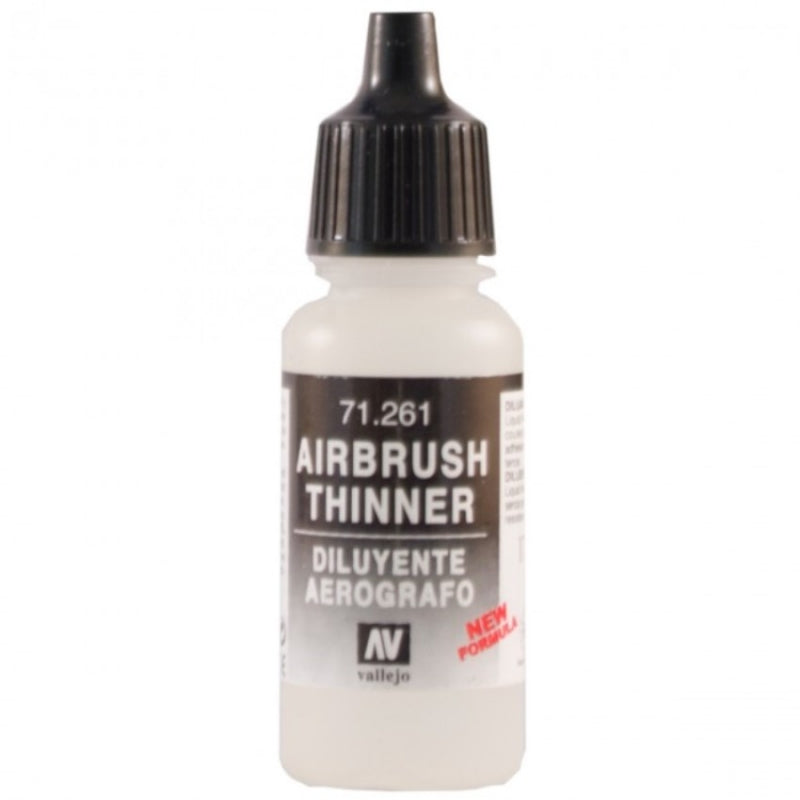 Vallejo 71.261 Airbrush Thinner 17ml Bottle