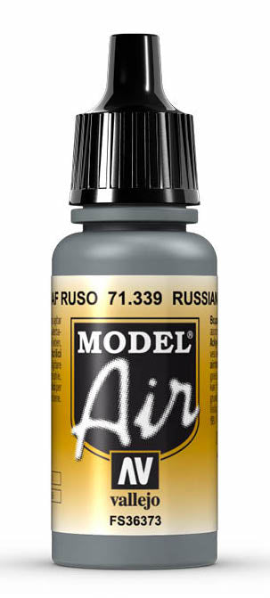 Vallejo 71.339 Model Air Acrylic Airbrush Paint Russian AF Grey N.3 17ml Bottle