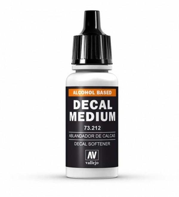 Vallejo 73.212 Alcohol Based Decal Medium 17ml Bottle