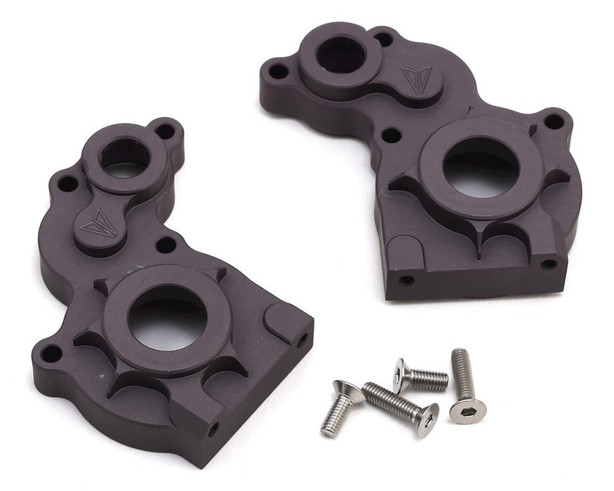 Vanquish Products VPS01188 SCX10 and SCX10ii RTR Aluminum Transmission Housing Grey