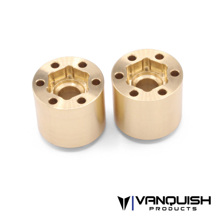 Vanquish Products VPS01305 Brass SLW Hex Hub Set 2 Pack 725 Offset