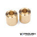 Vanquish Products VPS01306 Brass SLW Hex Hub Set 2 Pack 850 Offset